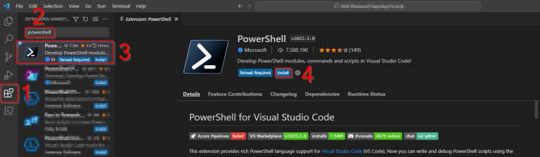 Using Visual Studio Code to Write, Edit, and Locally Test PowerShell ...